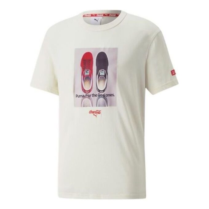 PUMA x Coca Cola Relaxed T-skjorte «Hvit»
