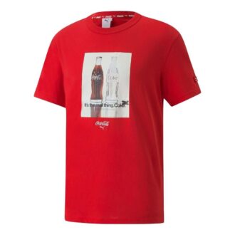 PUMA x Coca Cola Relaxed T-skjorte «Rød»