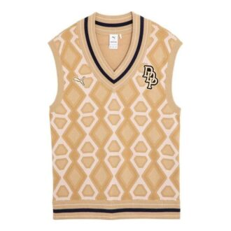 PUMA x Dapper Dan Knit Vest Ginger Root «Oransje»