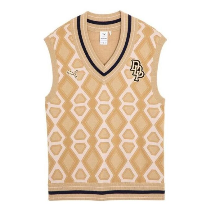 PUMA x Dapper Dan Knit Vest Ginger Root «Oransje»