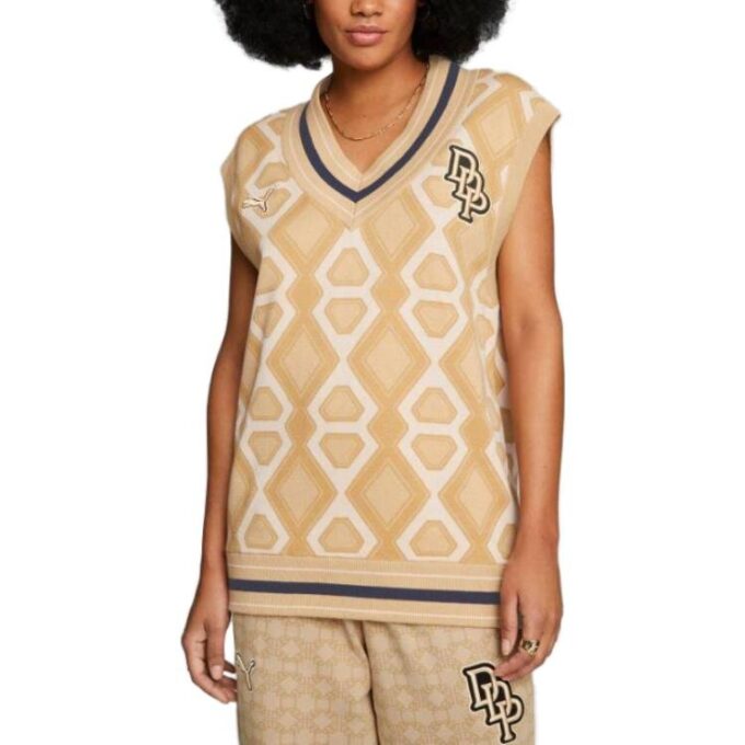 PUMA x Dapper Dan Knit Vest Ginger Root «Oransje»