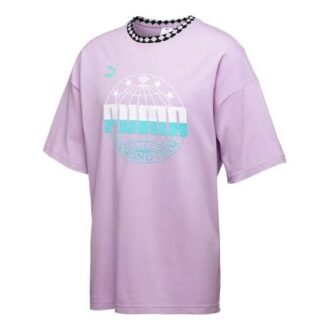 PUMA x Diamond Oversize T-skjorte «Lilla»