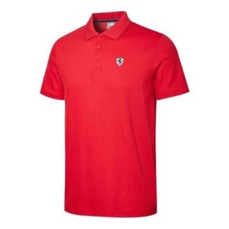 PUMA x Ferrari Poloskjorte «Rød»