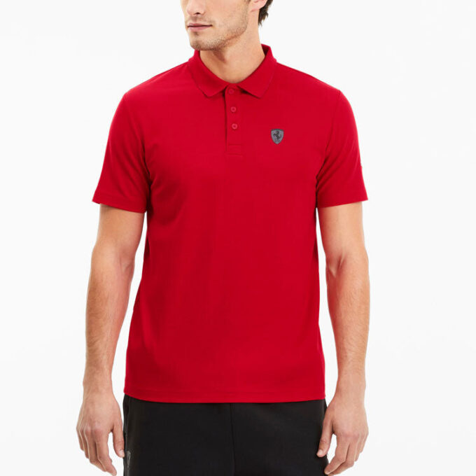 PUMA x Ferrari Poloskjorte «Rød»
