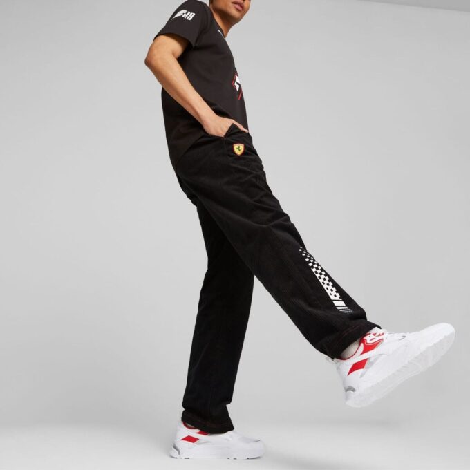 PUMA x Ferrari Race Garage Crew Herrebukser Logo