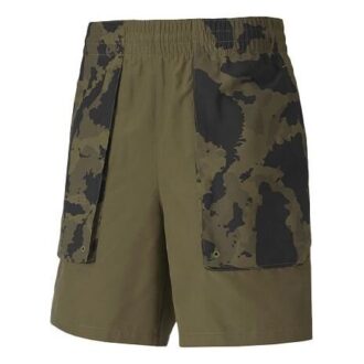 PUMA x First Mile Trendy Casual Shorts «Olivengrønn»