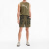 PUMA x First Mile Trendy Casual Shorts «Olivengrønn»
