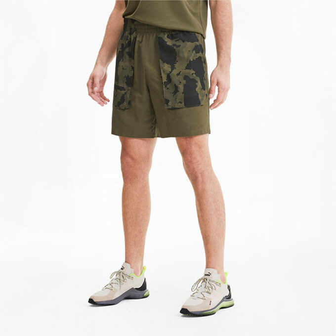 PUMA x First Mile Trendy Casual Shorts «Olivengrønn»