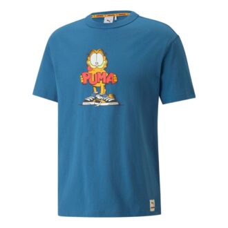 PUMA x Garfield Graphic T-skjorte «Vallarta Blå»