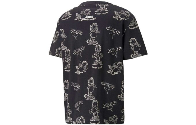 PUMA x GARFIELD Printed T-skjorte «Svart»