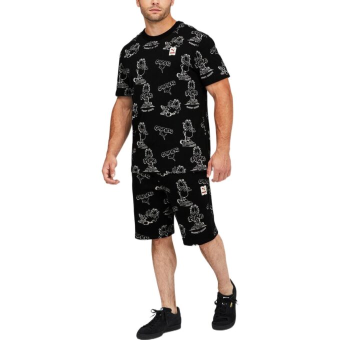 PUMA x GARFIELD Printed T-skjorte «Svart»