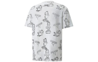 PUMA x GARFIELD T-skjorte med trykk «Hvit»