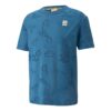 PUMA x GARFIELD T-skjorte med trykk «Vallarta Blue»