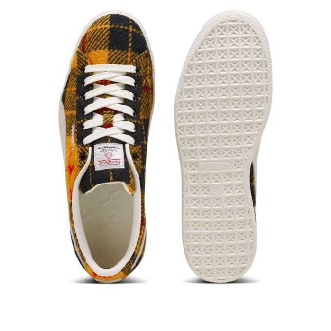 PUMA x Harris Tweed Suede Vintage «Tartan Yellow»