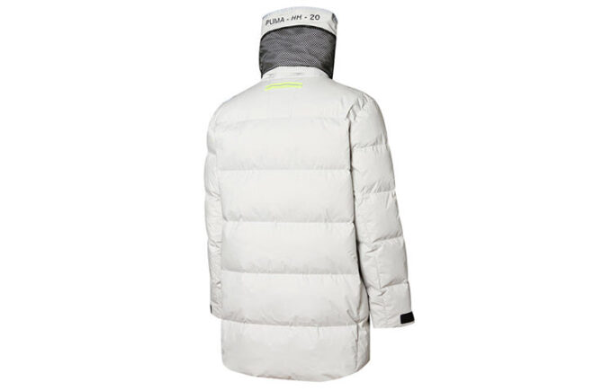 PUMA x Helly Hansen Tech dunjakke «Hvit svart»