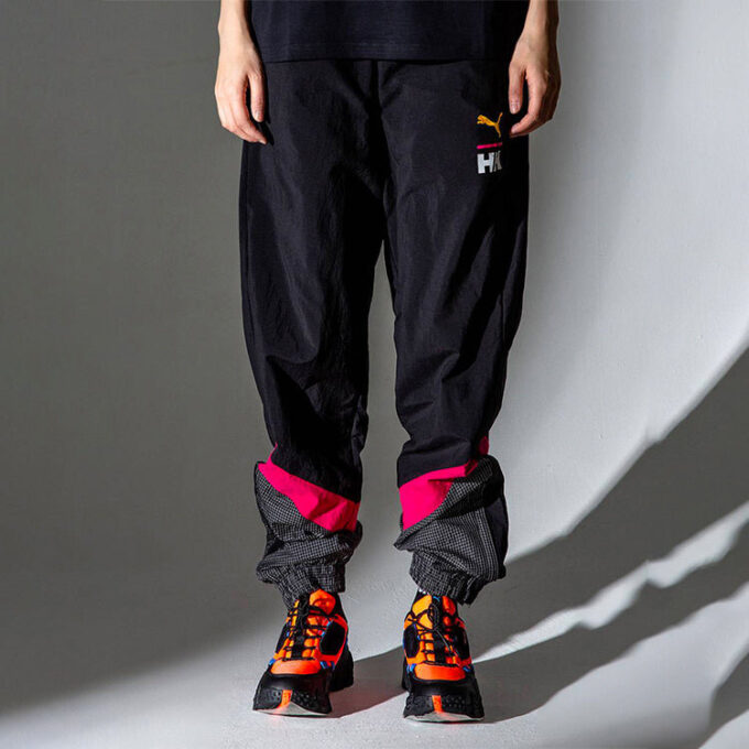 PUMA x Helly Hansen Treningsbukser «Svart Hvit Rød»