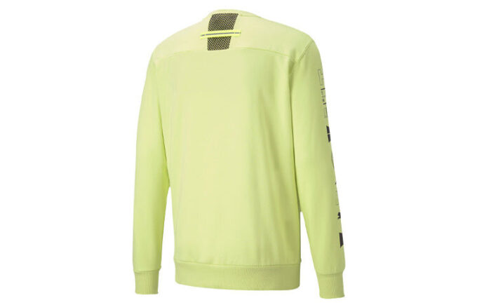 PUMA x Helly Hansen Unisex Rundhalset Genser Gul
