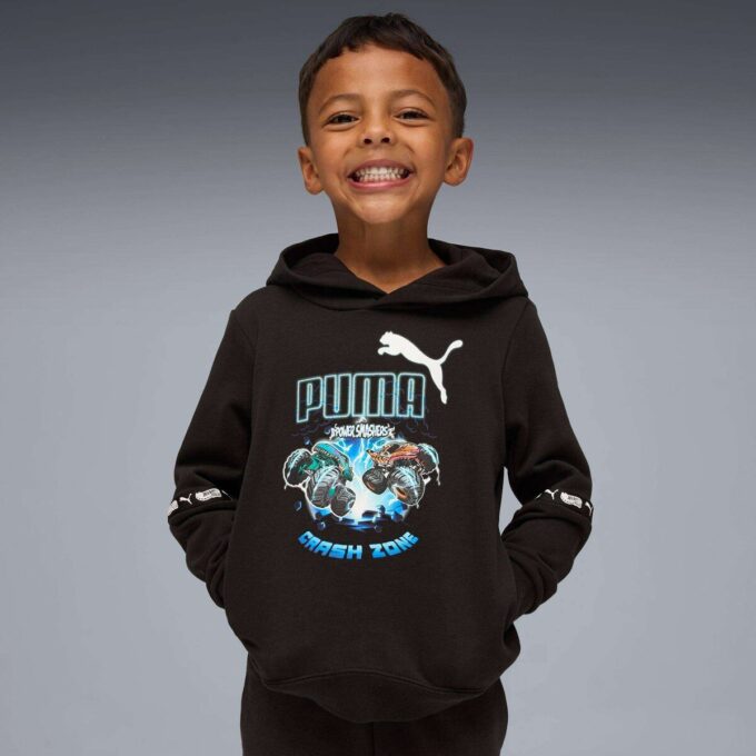 PUMA x HOT WHEELS™ MONSTER TRUCKS hettegenser til små barn