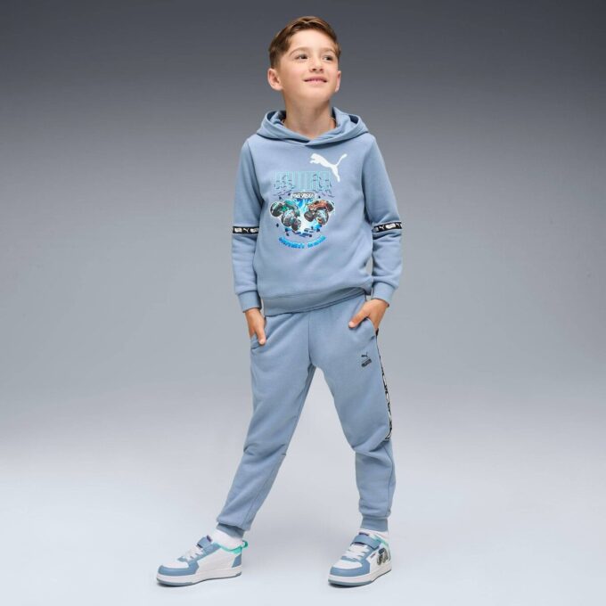 PUMA x HOT WHEELS™ MONSTER TRUCKS hettegenser til små barn