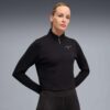PUMA x HYROX Dametopp med kvart glidelås