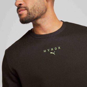 PUMA x HYROX Heavyweight Menn Crew Genser