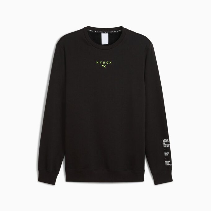 PUMA x HYROX Heavyweight Menn Crew Genser