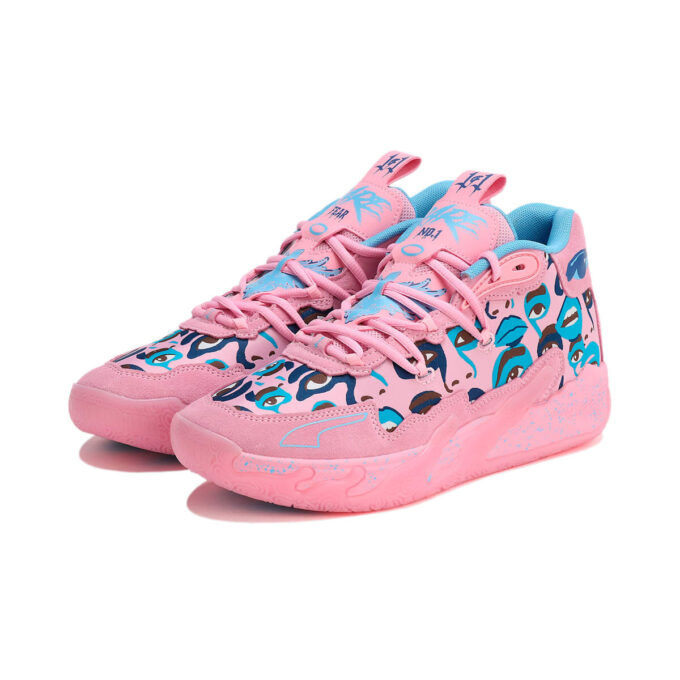PUMA x Kid Super MB.03 «Rosa Lilla Lag Lyseblå»