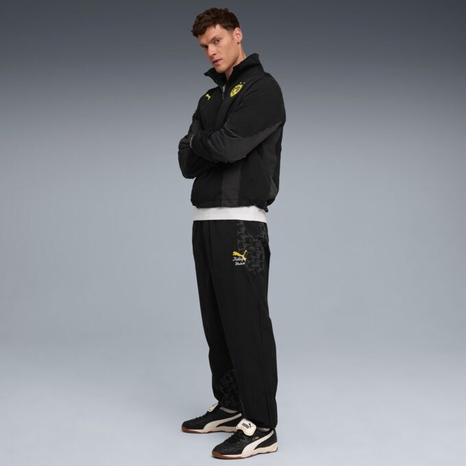 PUMA x KIDSUPER Borussia Dortmund Herre Vendbar Fotball Vindjakke