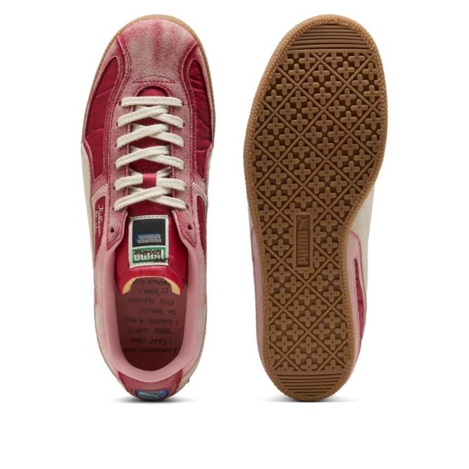 PUMA x KIDSUPER Brasil Panels «Mørk karmosinrød alpin snø»