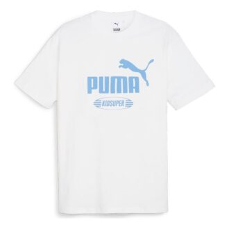 PUMA x KidSuper Graphic T-skjorte «Hvit Blå»
