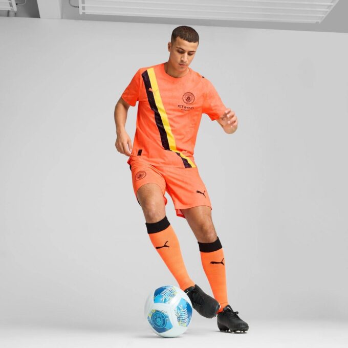 PUMA x KIDSUPER Manchester City autentisk herrefotballdrakt