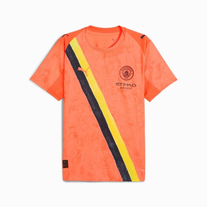 PUMA x KIDSUPER Manchester City autentisk herrefotballdrakt