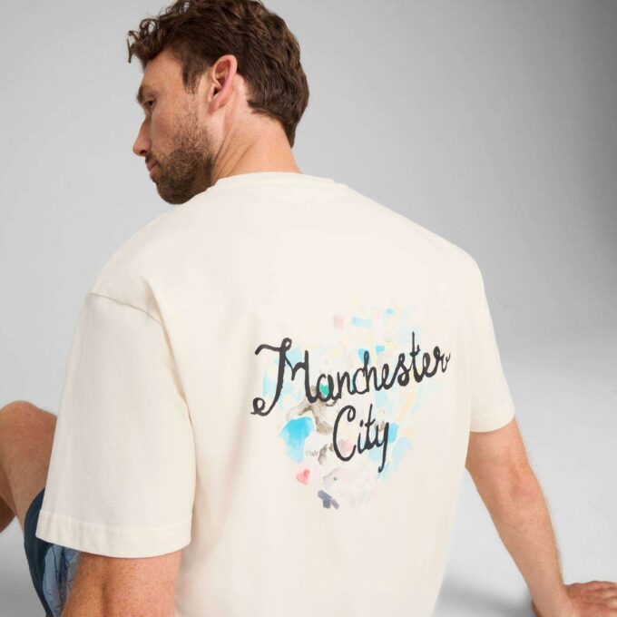 PUMA x KIDSUPER Manchester City herre fotballt-skjorte