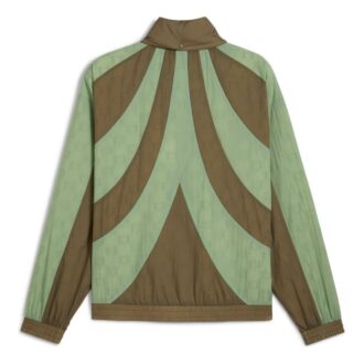 PUMA x KIDSUPER Relaxed-Fit Windbreaker Jakke «Dusty Green»