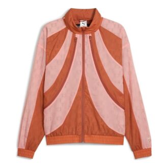 PUMA x KIDSUPER Relaxed-Fit Windbreaker Jakke «Pink Fruit»