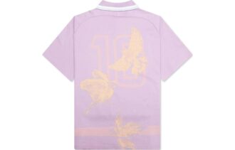 PUMA x KidSuper strikket poloskjorte «Vivid Violet»