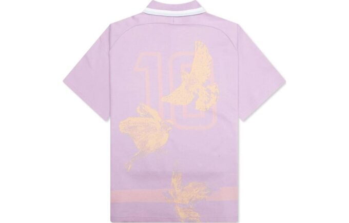 PUMA x KidSuper strikket poloskjorte «Vivid Violet»