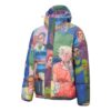 PUMA x Kidsuper Studio Printed Puffer Dunjakke «Blå Rød Grønn Lilla»