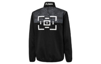 PUMA x Les Benjamins Treningsjakke «Svart Hvit Grå»