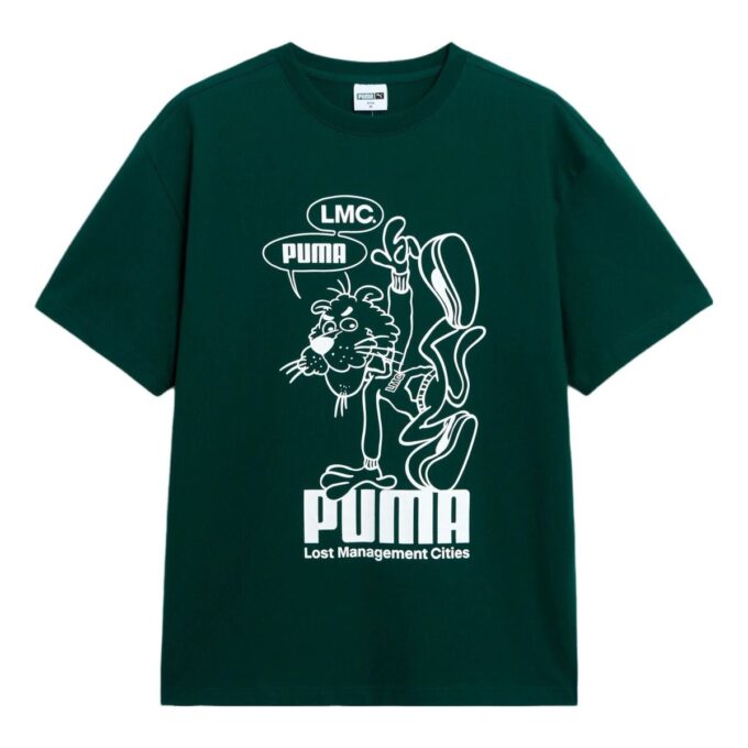 PUMA x LMC Graphic T-skjorte «Varsity Green»