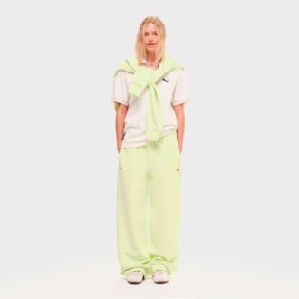 PUMA x MADHAPPY fleece joggebukse med rette ben
