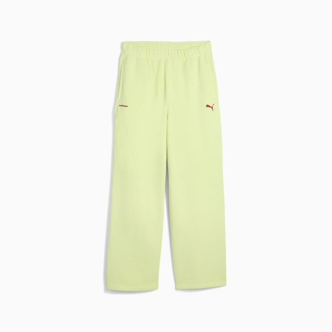 PUMA x MADHAPPY fleece joggebukse med rette ben