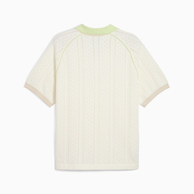 PUMA x MADHAPPY strikket poloskjorte