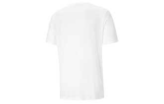 PUMA x Maison Kitsune Unisex Broderi Rund Hals Hvit