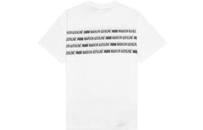 PUMA x Maison Kitsune Unisex Engineered Brodery White