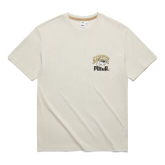 PUMA x Market Graphic T-skjorte «Beige»