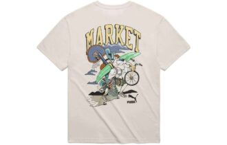 PUMA x Market Graphic T-skjorte «Beige»