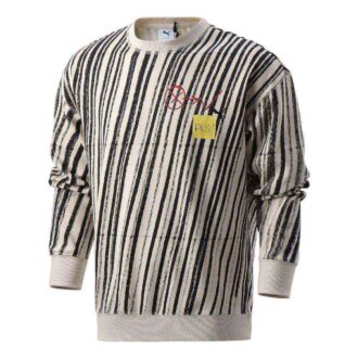 PUMA x Michael Lau AOP Crew Neck Genser «Hvit»
