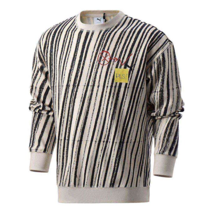 PUMA x Michael Lau AOP Crew Neck Genser «Hvit»