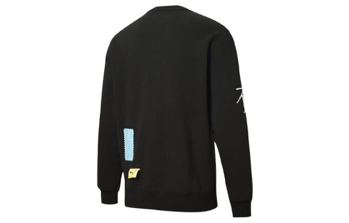 PUMA x Michael Lau Langermede Gensere med Rund Hals «Svart»